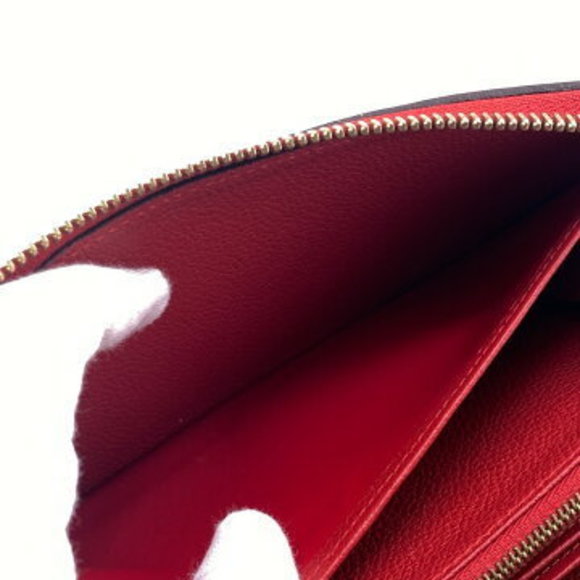 LOUIS VUITTON Wallet Zippy Empreinte Long Wallet Red - Picture 10 of 10